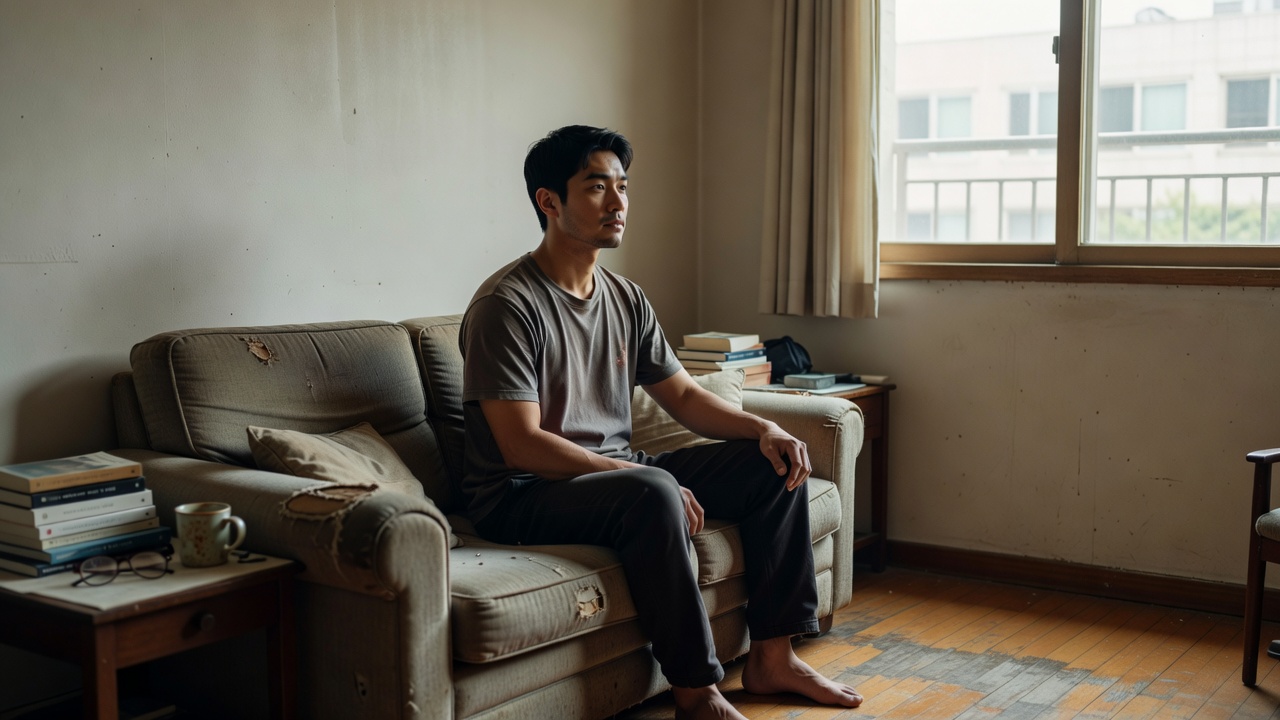 쉬는 청년 마음의 변화를 담은 현실적인 일상 모습