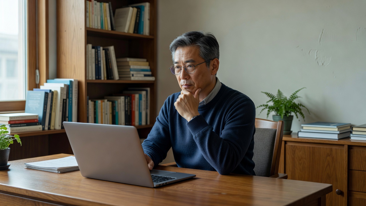 번아웃 회복 코칭이 무엇인지 설명하는 장면